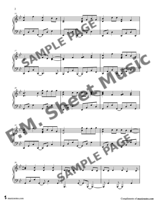 100 Bad Days (Intermediate Piano) By AJR - F.M. Sheet Music - Pop ...